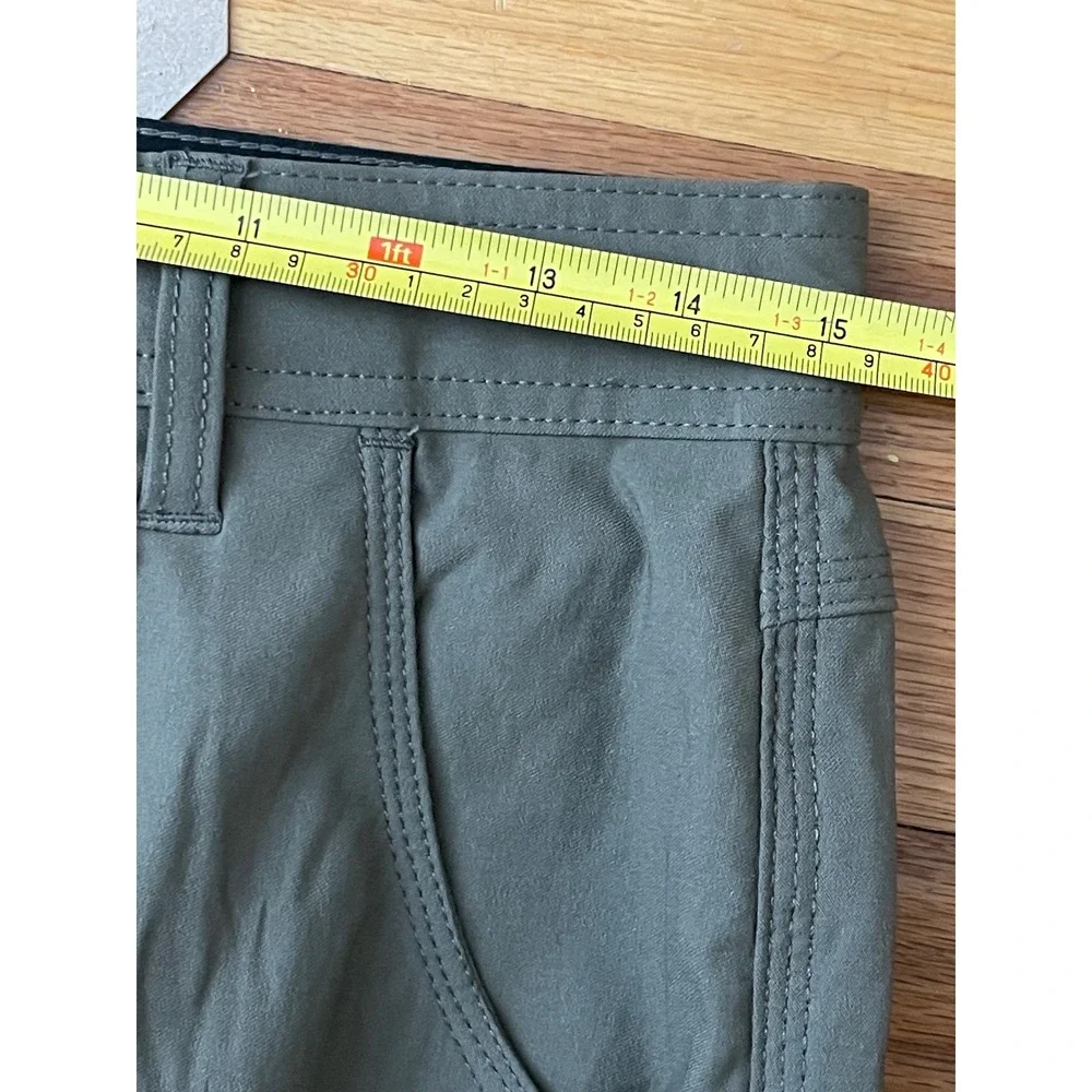 PRANA Stretch Zion Pant II 28x36 Slate Green NEW Straight Leg Gorpcore Relaxed